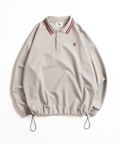 WETTEMPT ポロシャツ MOSS STITCH LONG POLO SHIRT / 鹿の子ロング