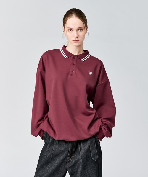 ALOUND OVERSIZED polo shirts アラウンド　ポロシャツ ALOUND Oversized Polo Shirts 