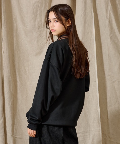 WETTEMPT ポロシャツ MOSS STITCH LONG POLO SHIRT / 鹿の子ロング