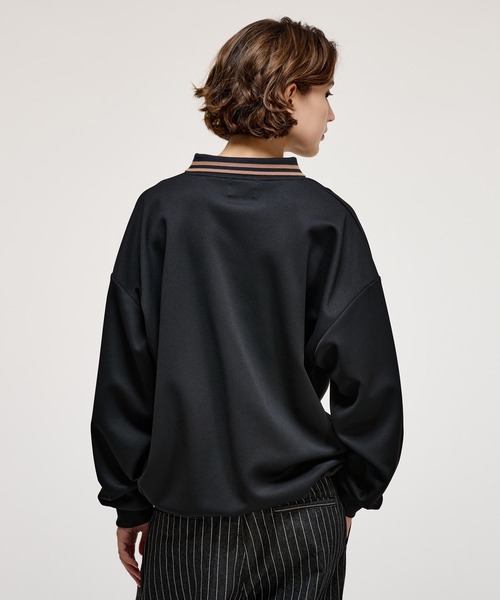 WETTEMPT ポロシャツ MOSS STITCH LONG POLO SHIRT / 鹿の子ロング