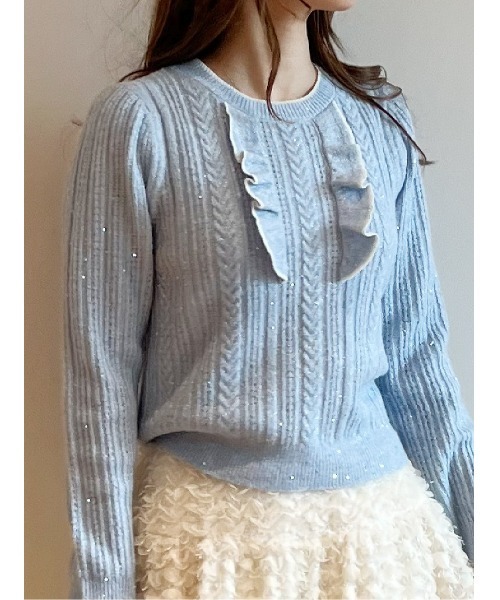 LOULOU WILLOUGHBY（ルルウィルビー） ニット セーター 「LOULOU