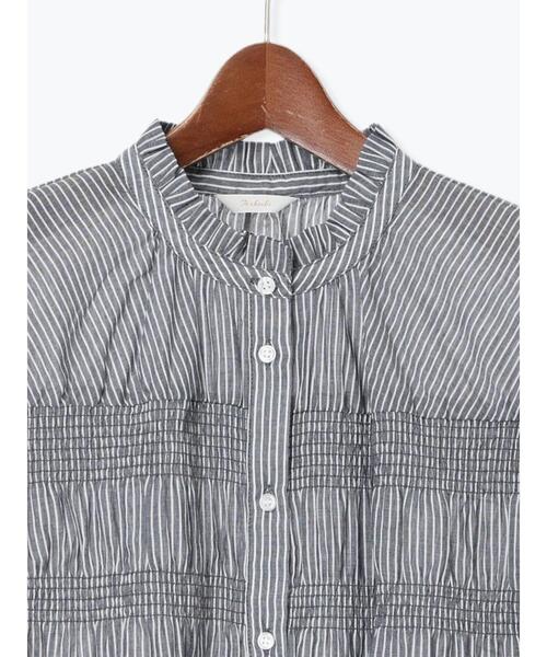 定価6万✨極美品✨フミカウチダ 総柄 プリントシルクブラウス シャツ フリル 108456_db04.jpg?20250613081521