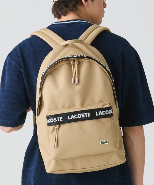 売り切れ必至！ デイバック LACOSTE リュック ロゴデイパック ネオクロコ バッグ