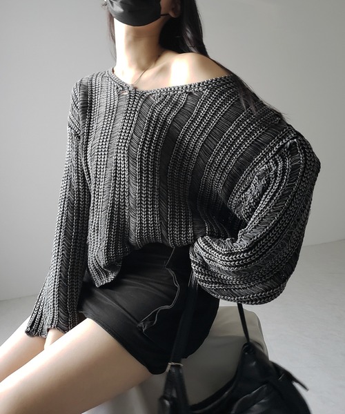 me+em select（ミームセレクト） ニット セーター 「 4color