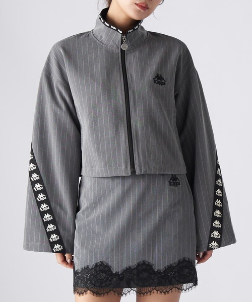 Kappa（カッパ） ジャージ ピンストライプトラックジャケット