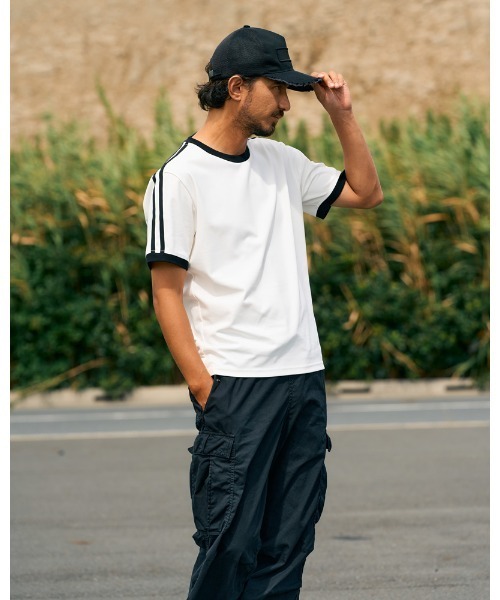 wjk tシャツ line ringer Tee メンズ : ZOZOTOWN Yahoo!店