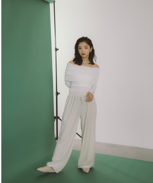 DRWCYS（ドロシーズ） スウェットパンツ ジャージ ベロア2wayパンツ