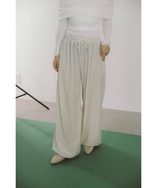 DRWCYS（ドロシーズ） スウェットパンツ ジャージ ベロア2wayパンツ