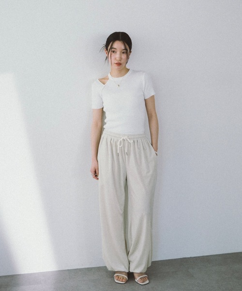 DRWCYS（ドロシーズ） スウェットパンツ ジャージ ベロア2wayパンツ