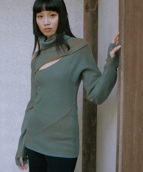 ニット セーター Dunn Bicolour Knit レディース