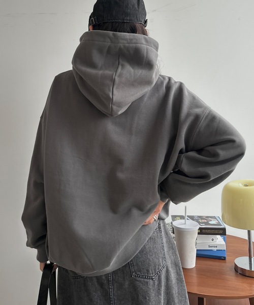 SHAGGIE（シャギー） パーカー SHAGGIE裏起毛プルオーバーBIGパーカー