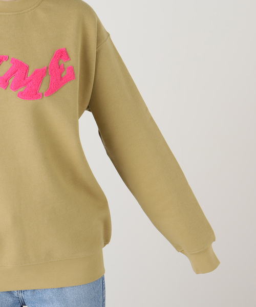 トレーナー スウェット 「Dime/ダイム」 COLLEGE CREWNECK：裏起毛