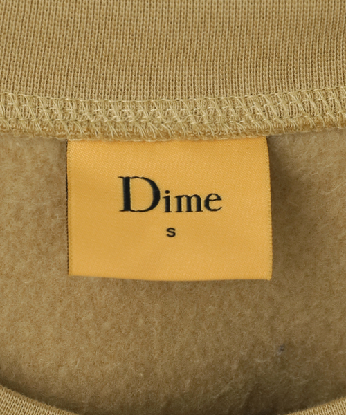 トレーナー スウェット 「Dime/ダイム」 COLLEGE CREWNECK：裏起毛