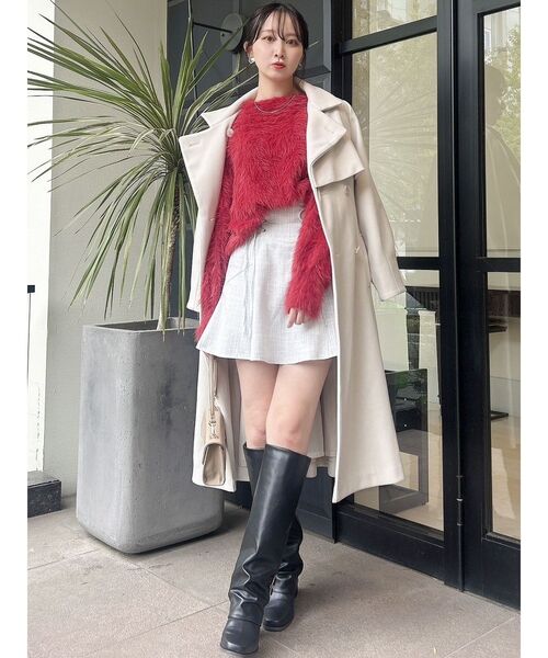 dazzlin スカート 2WAYダブルレースアップコルセットミニ