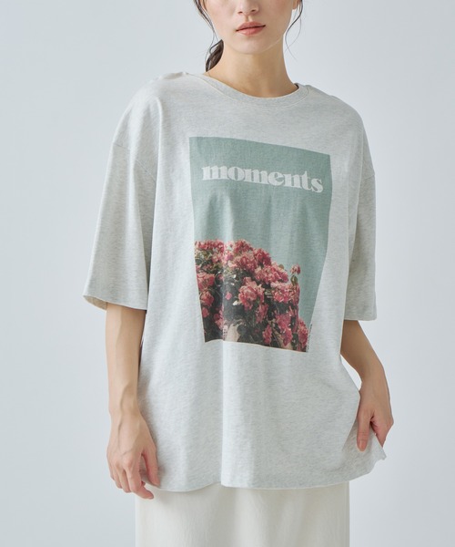 WHYTO tシャツ 「WHYTO. / ホワイト」 2WAY PRINT TEE MOMENT