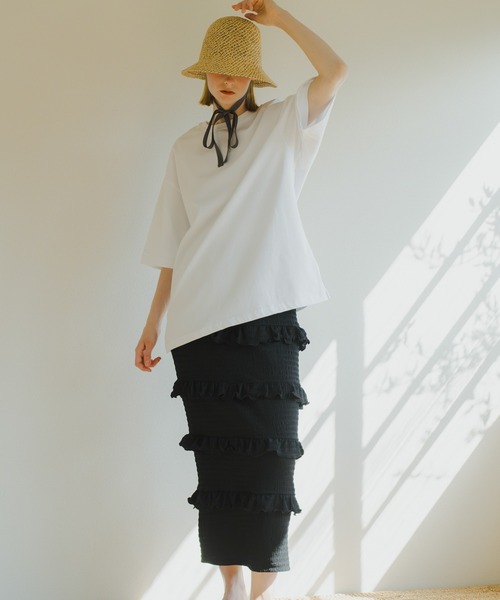 tシャツ 「WHYTO. / ホワイト」 2WAY PRINT TEE MOMENT レディース WHYTO tシャツ 「WHYTO. / ホワイト」 2WAY PRINT TEE MOMENT