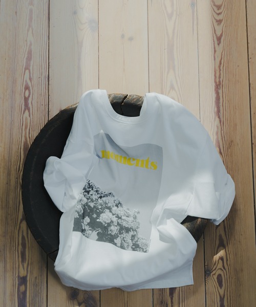 WHYTO tシャツ 「WHYTO. / ホワイト」 2WAY PRINT TEE MOMENT