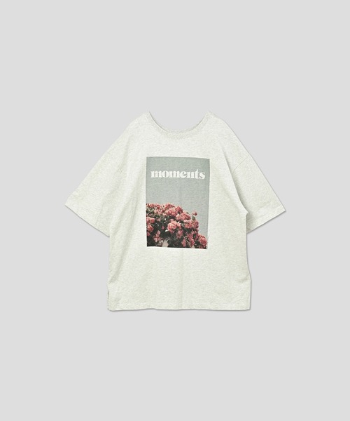WHYTO tシャツ 「WHYTO. / ホワイト」 2WAY PRINT TEE MOMENT