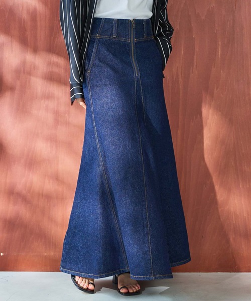 Christian Dior デニム スカート マーメイド タイト XS