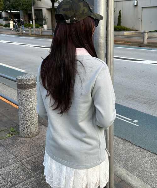 トレーナー スウェット ユニフォームデザインプルオーバー レディース | sedacle girl | 05