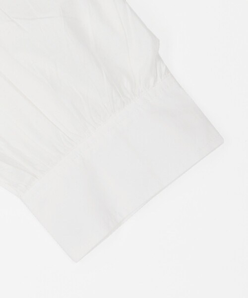 GANNI ブラウス シャツ GANNI/ガニー Cotton Poplin V-neck