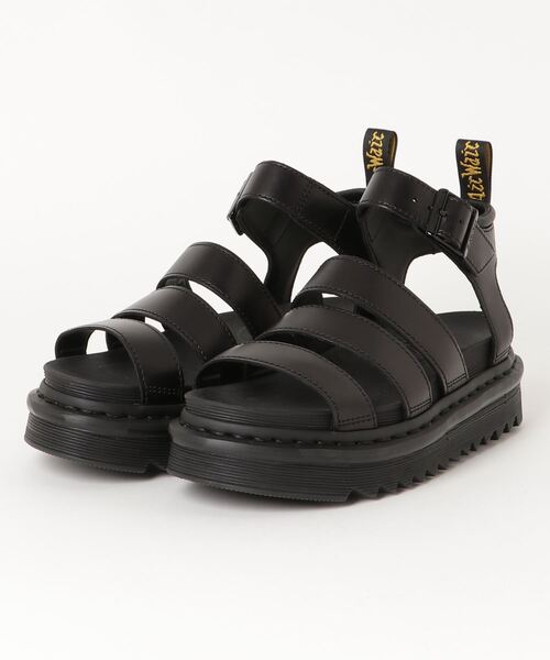 Dr.Martens（ドクターマーチン） フラットサンダル - ブラック