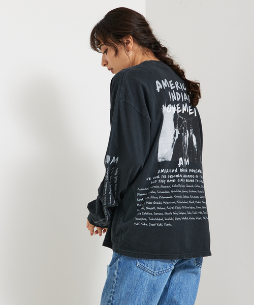 【REMI RELIEF / レミ レリーフ】 INDIAN天竺ロングTシャツ/ REMI RELIEF tシャツ 「REMI / レミ レリーフ」 INDIAN天竺