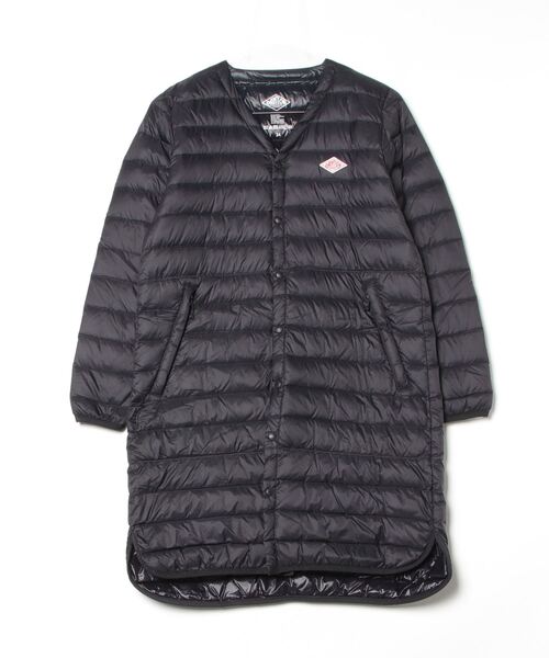 美品】ダントン ビームス別注 ロングダウンコート ブラック黒 34 