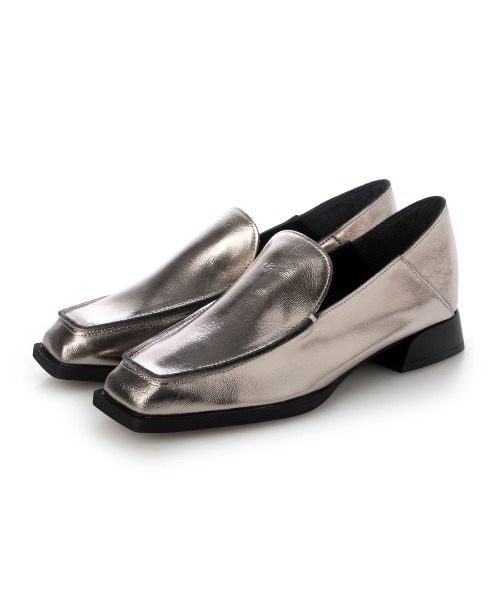 ディッシー（D’ICI）/スクエアトゥソフトモカスリッポン D'ICI（ディッシィ） スリッポン スクエアトゥソフトモカスリッポン