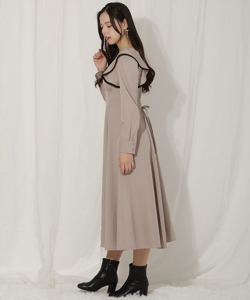 【新品】WILLSELECTION ワンピース WILLSELECTION（ウィルセレクション） ワンピース 配色パイピング