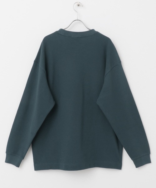 LACOSTE tシャツ 「別注」LACOSTE×DOORS thick pique crew long