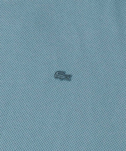 LACOSTE×DOORS thick pique crew long ネイビー アーバンリサーチ ドアーズ URBAN RESEARCH DOORS 『別注