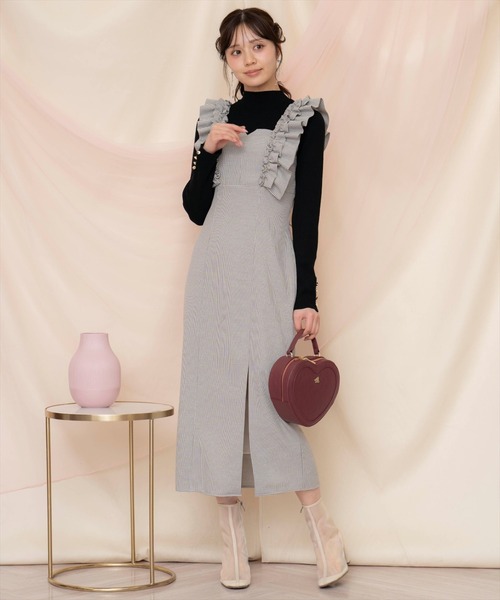 WILLSELECTION（ウィルセレクション） ワンピース フリルショルダー