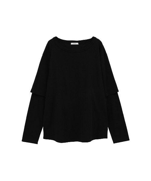 CLANE　LAYERD L/S TOPSクラネレイヤードロングスリーブトップス CLANE（クラネ） tシャツ TEE LAYERED LONGSLEEVE TOPS レディース
