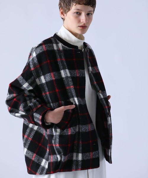 「Kelen」 ノーカラージャケット S キャメル レディース_画像7