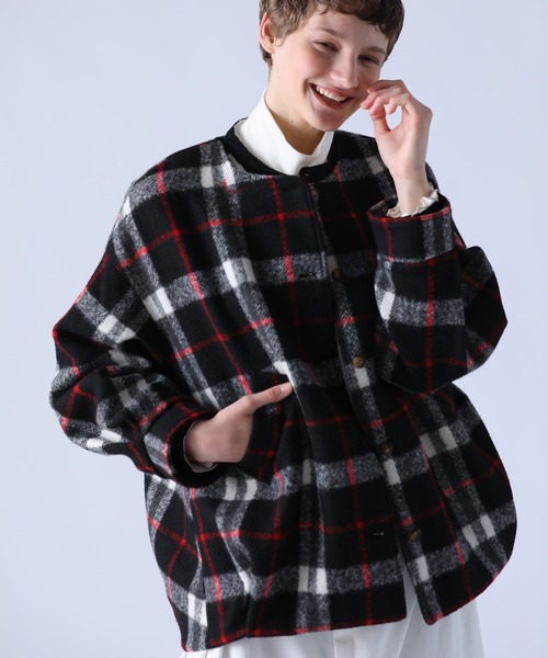 「Kelen」 ノーカラージャケット S キャメル レディース_画像8