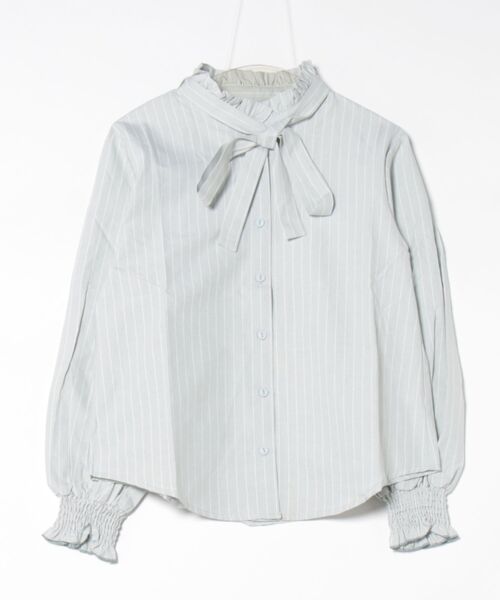 DOUBLE NAME（ダブルネーム） ブラウス シャツ ボウタイシャーリング