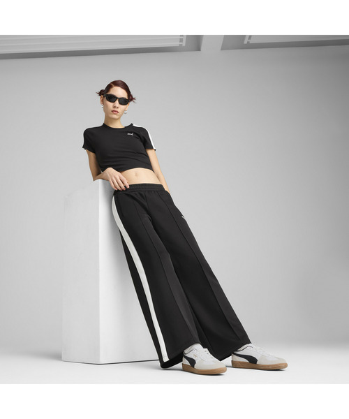 【PUMA】★脚長見えT7ローライズトラックパンツ PUMA パンツ プーマ ウィメンズ T7 ローライズ トラック OP