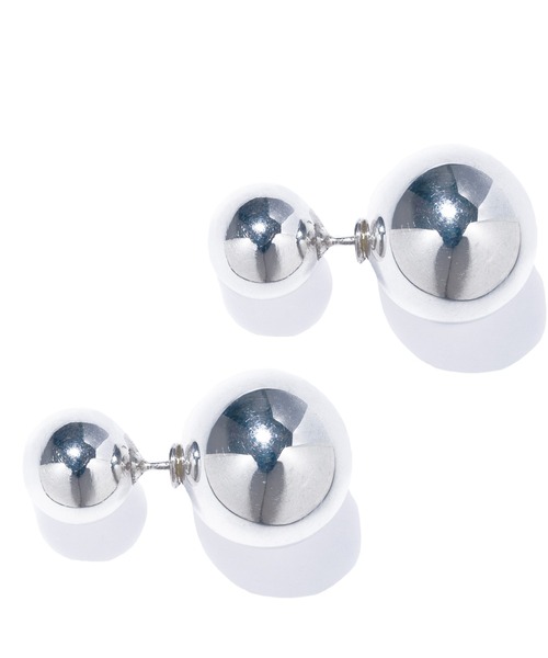 ピアス 「quip queint」bowling catch pierce M/ボウリング キャッチ ピアス M レディース メンズの画像