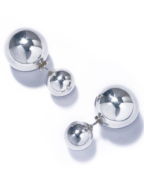 ピアス 「quip queint」bowling catch pierce M/ボウリング キャッチ ピアス M レディース メンズの画像