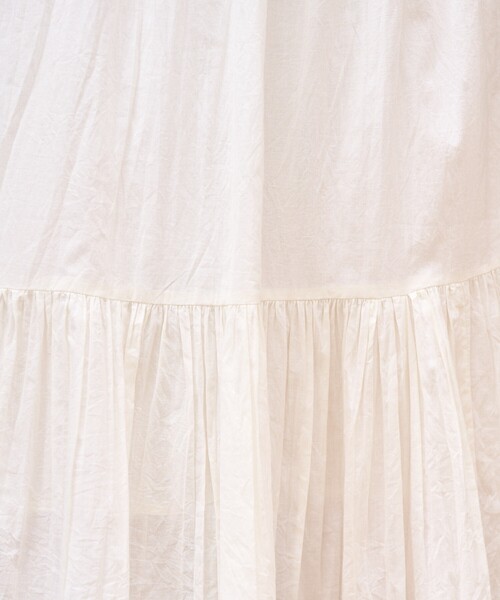 フリークスストア 異素材切替ワンピース （異素材切替プリーツ  