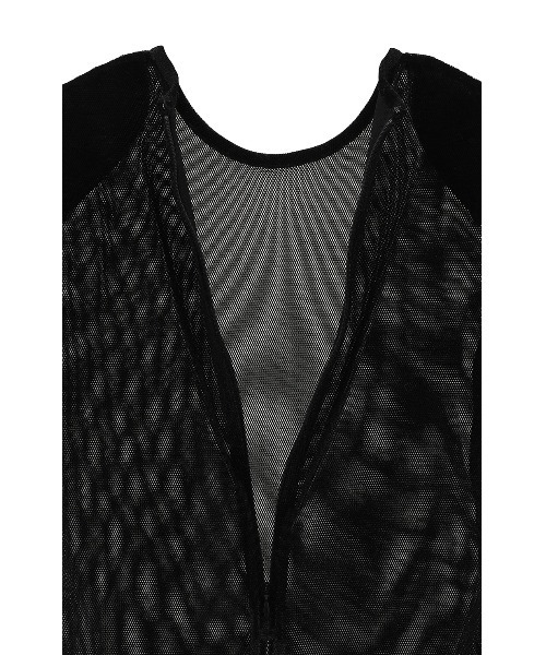 CLANE（クラネ） tシャツ CLANE/クラネ/SHEER VELOUR POWER SHOULDER