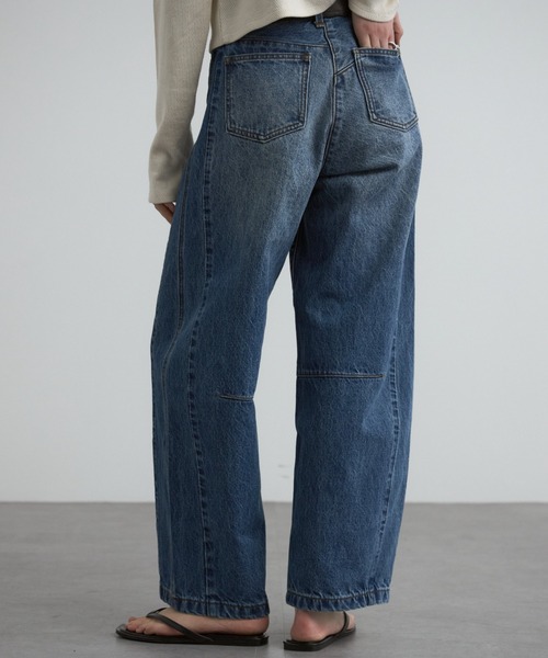CREDONA パンツ デニム ジーンズ WIDE BEETLE DENIM PANTS/ワイド 