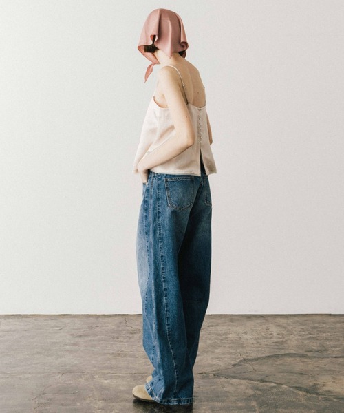 CREDONA（クレドナ） ジーンズ デニム デニムパンツ WIDE BEETLE DENIM