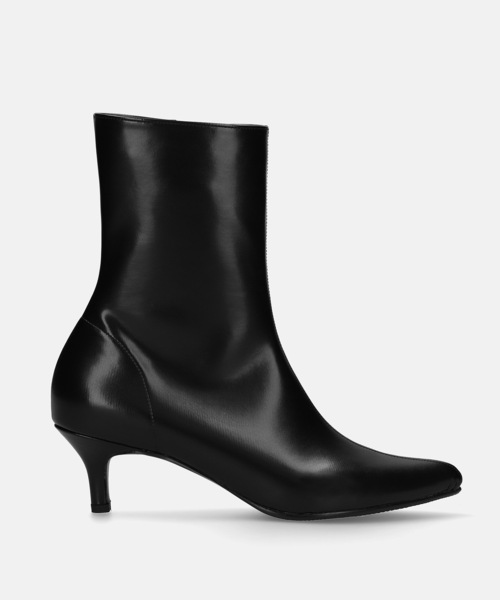 「MAMIAN」 ブーツ M ダークブラウン レディース_画像4