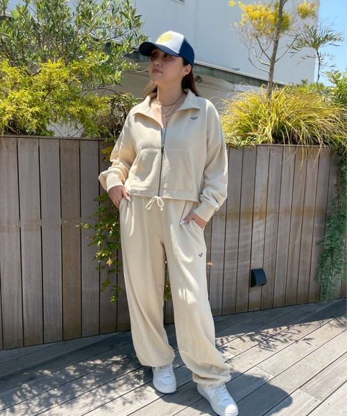 ROXY（ロキシー） ワイドパンツ スウェットパンツ ジャージ BETWEEN