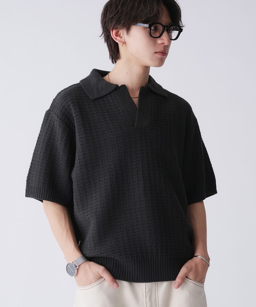 Adoon plain tシャツ 「新色追加」SKIPPER SHORT SLEEVE SUMMER KNIT