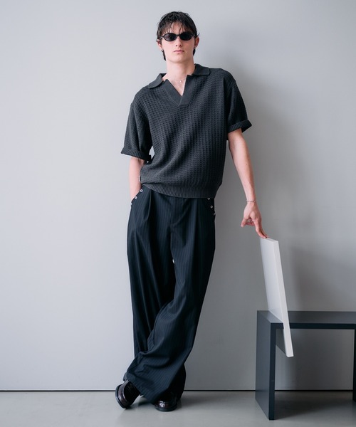 新品タグ付　Sov. サマーコットンニットポロ　38 coen｜サラコポロサマーニット | Rakuten Fashion(楽天ファッション