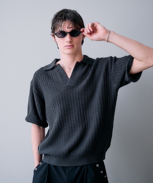 Adoon plain tシャツ 「新色追加」SKIPPER SHORT SLEEVE SUMMER KNIT