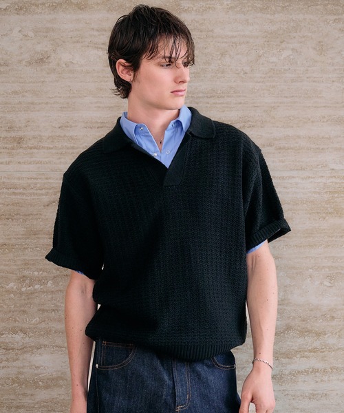 Adoon plain tシャツ 「新色追加」SKIPPER SHORT SLEEVE SUMMER KNIT